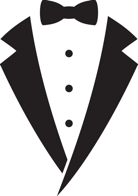 Bow Tie Suit Vector