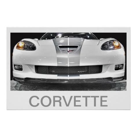 60th Anniversary Corvette Poster 60th Anniversary