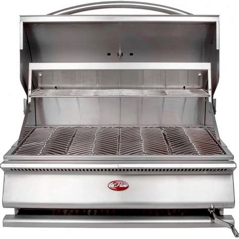 Cal Flame G Series 31 Inch Built In Stainless Steel Charcoal Bbq The