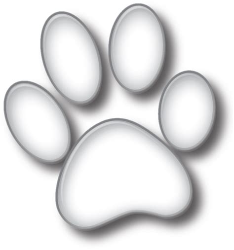 White Dog Paw Png White Paw Print Png Free Transparent Png Download