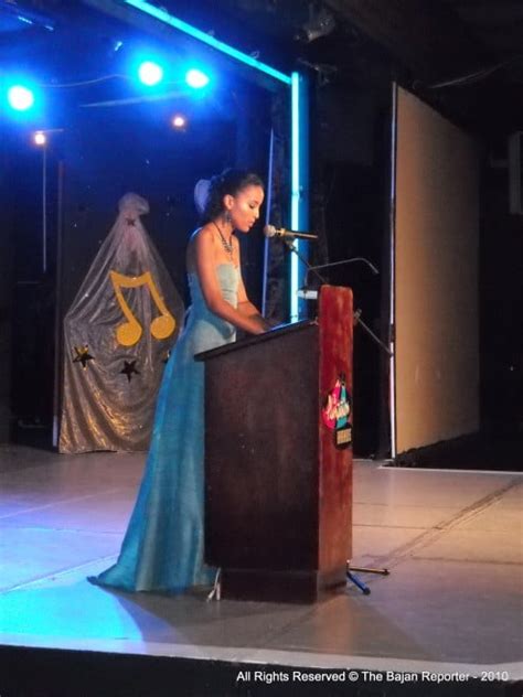 the bajan reporter miss barbados world 2010 lots was a miss such as audience support and