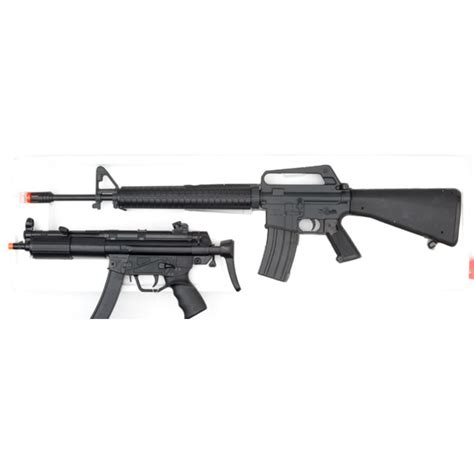 Hfc Airsoft Mp5 And M16 Air Rifles Lot Cowans Auction House The