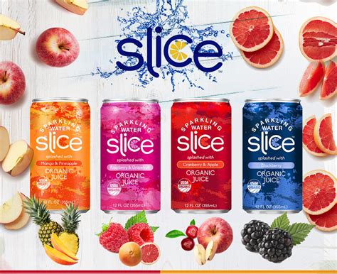 Revolution Brands Launches Sparkling Water Brand Slice