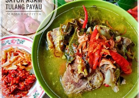 Sayur asem or sayur asam is an indonesian vegetable soup. Resep Sayur Asam Tulang Payau (khas Kutai) oleh Mamaraffiyya - Cookpad