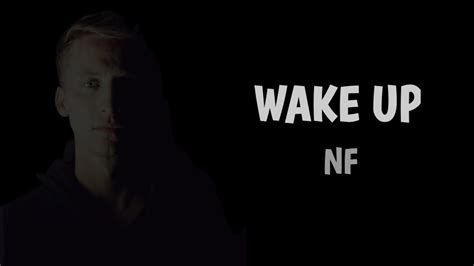 NF - Wake up (Lyrics) - YouTube