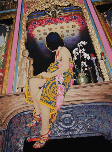 Flora Will Save Me — Art Mirrors Art Naomi Okubo In Front Of The
