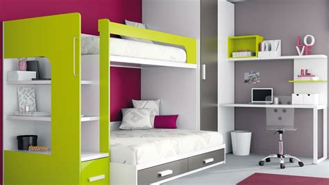 One of the issues you often run into with bunk beds is that the ladder takes up unnecessary space. Kids room | Bunk beds - space saving | Cool design ideas ...