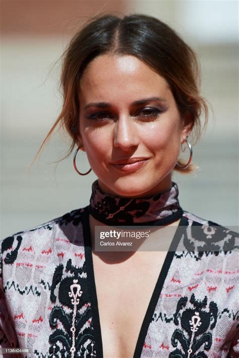 Spanish Actress Silvia Alonso Attends Instinto Photocall During The