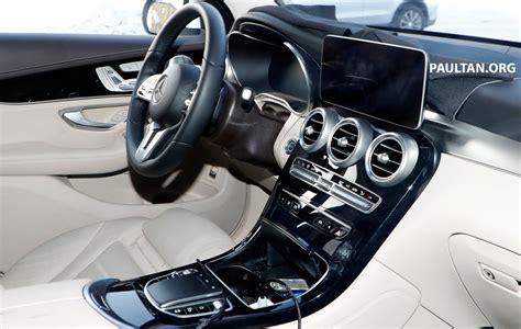 Spyshots Mercedes Benz Glc Facelift Interior Seen