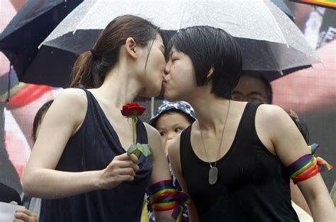 taiwan approves same sex marriage in first for asia the spokesman review