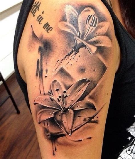 60 Beautiful Lily Tattoo Ideas Nenuno Creative
