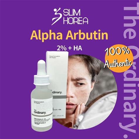 The Ordinary Alpha Arbutin 2 Ha 30ml60ml Deciem Shopee Malaysia