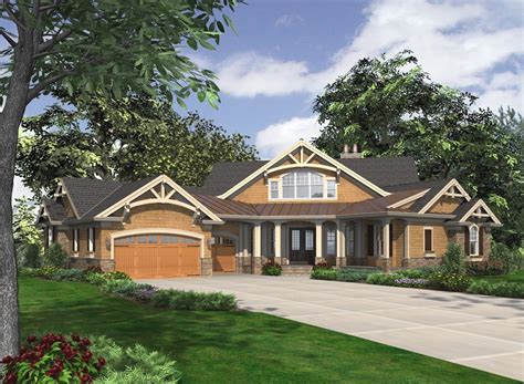 Craftsman Style House Plan 5 Beds 5 Baths 4735 Sqft Plan 132 229