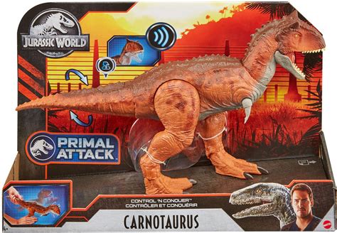 Jurassic World Fallen Kingdom Primal Attack Carnotaurus Action Figure