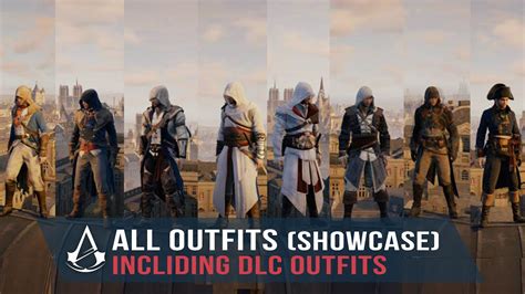 Assassins Creed Unity All Outfits Including Dlcs Showcase Full Hd