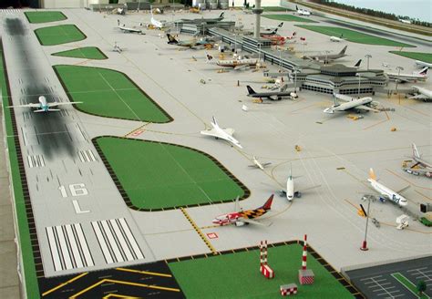 A Superb Model Airport Made Mostly From Herpa And Available From