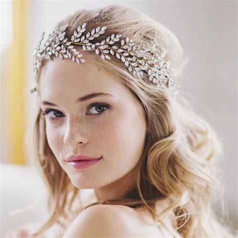 Enchanting And Ethereal Bridal Headpieces For Fairy Tale Brides Wedding Halo Headpiece