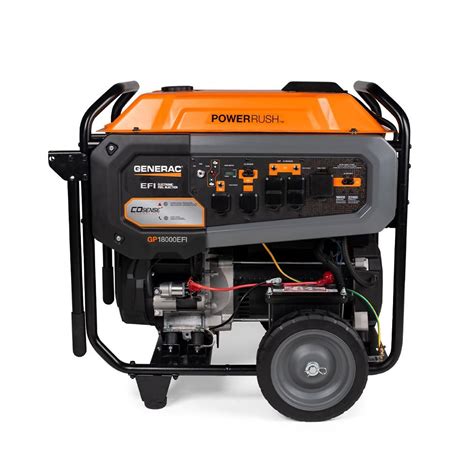 Generac Portable Generator Surge Watts 22500 Rated Watts 18000
