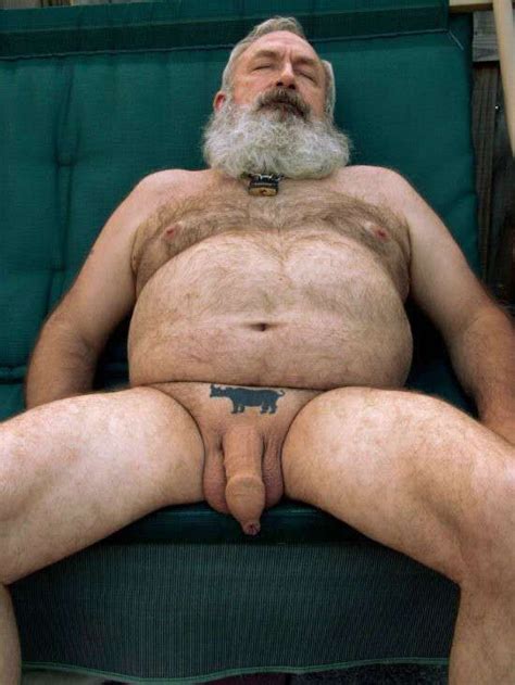 Naked Hairy Hung Older Gay Men Cumception