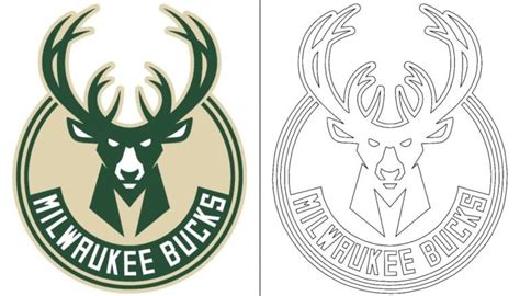 Milwaukee Bucks Coloriage 2021 Coloriage Logos NBA à Imprimer