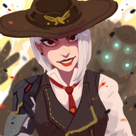 A Six Pack Of Ashe Fanart Overwatch With Images