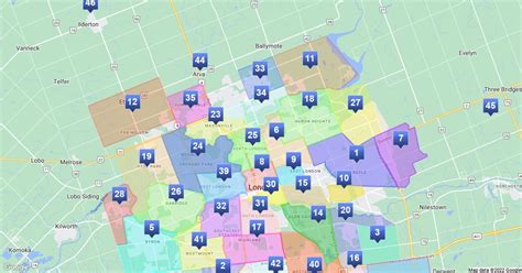 Neighbourhoods In London Ontario Scribble Maps