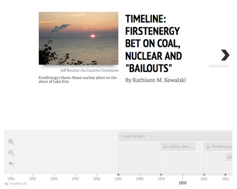 timeline firstenergy bet on coal nuclear and bailouts energy news network