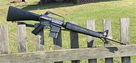 One Of My 3 Colt Xm16e1 Rewelds This One Has An M Vp 12 Barrel And No