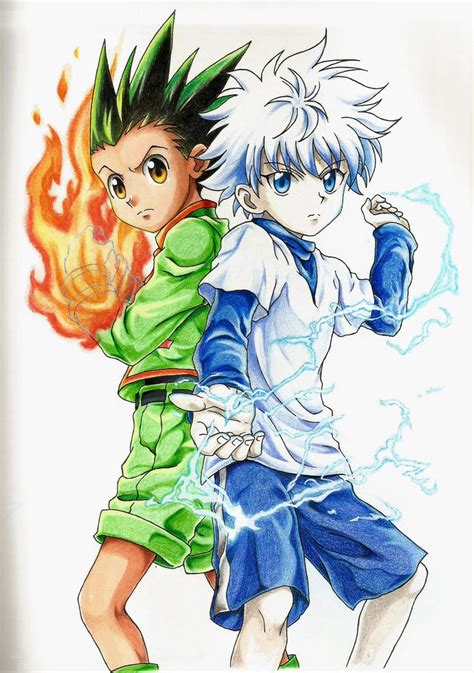 How To Draw Killua And Gon Best Hairstyles Ideas For Women And Men In