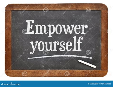 Empower Yourself Motivational Phrase Stock Image Image Of Development