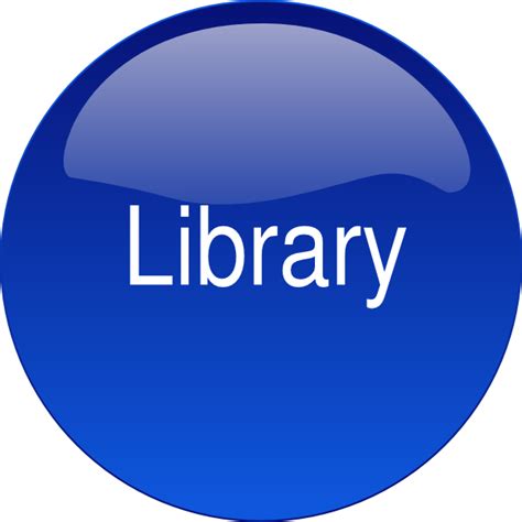 Library Button 2 Clip Art At Vector Clip Art
