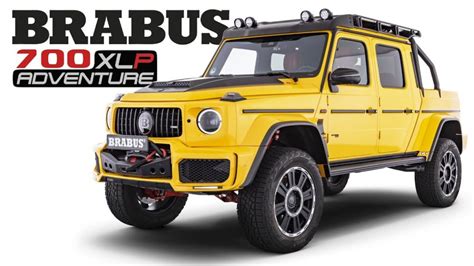 The Features Of The New Brabus Mercedes Amg G63 700 Adventure Xlp