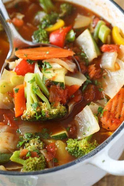 Weight Loss Vegetable Soup With Amazing Flavor Todayheadline