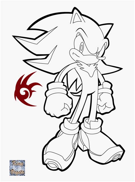 Transparent Sonic Boom Png Shadow The Hedgehog Coloring Pages Png