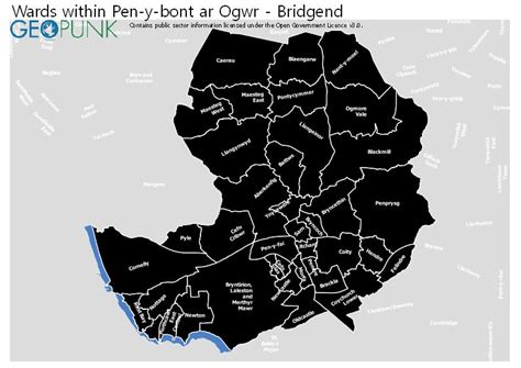 Map And Details For Bridgend County Borough Council Local Authority