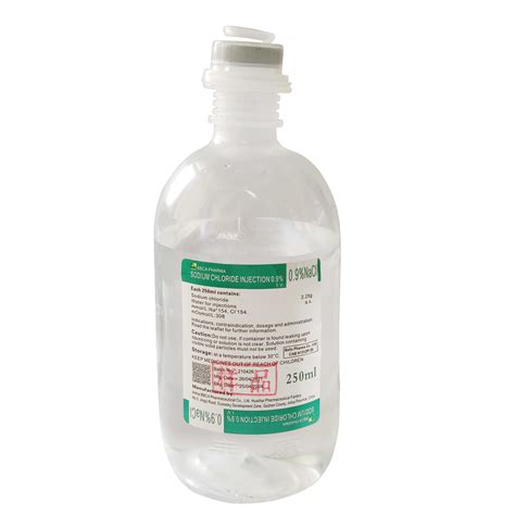 Sodium Chloride Injections 50ml 100ml 250ml 500ml 09 Colorless And