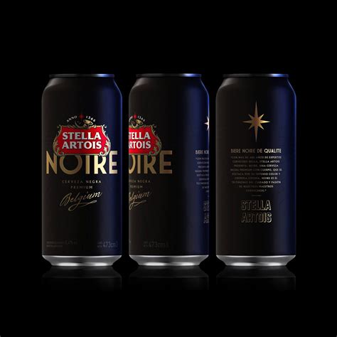 Stella Artois Noire Stella Artois Packaging Design Beer Design