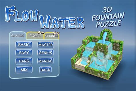 Flow Water Fountain 3d Puzzle V13 For Android