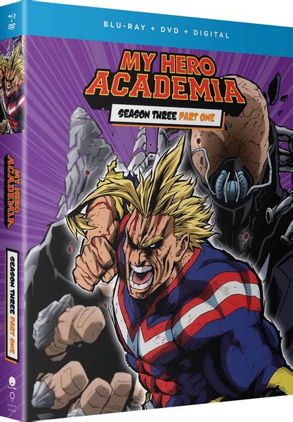 Даики ямасита, аянэ сакура, нобухико окамото и др. My Hero Academia Season 3 Part 1 Blu-ray/DVD