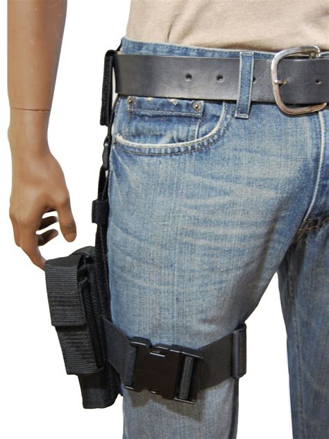 Tactical Leg Holster For Compact Sub Compact 9mm 40 45 Pistols