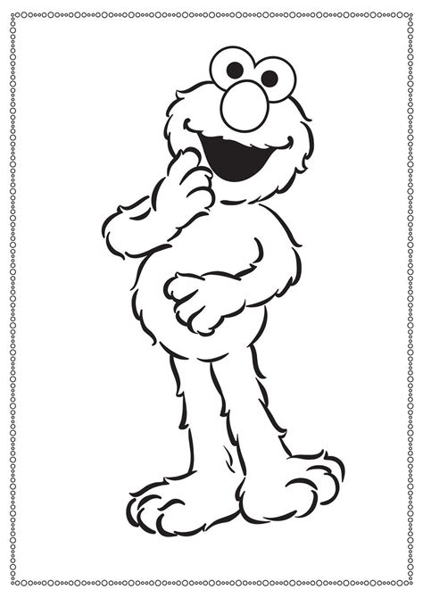 Sesame Street Count Coloring Pages Coloring Home