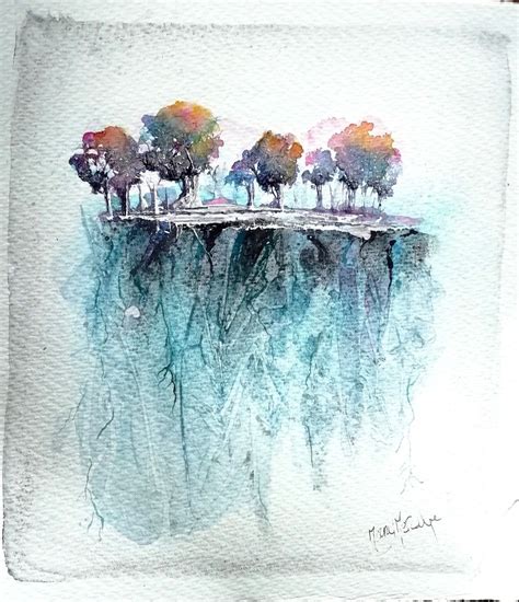 Pin By Jonathan Baker On Landscape Watercolor Paintings For Beginners