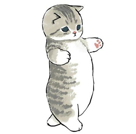 Pin By Lananh On Mèo Cat Art Cute Animal Drawings Kitten Drawing