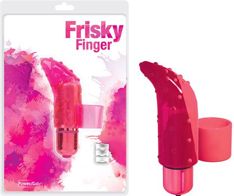 powerbullet frisky finger vibrating finger with pointed shape