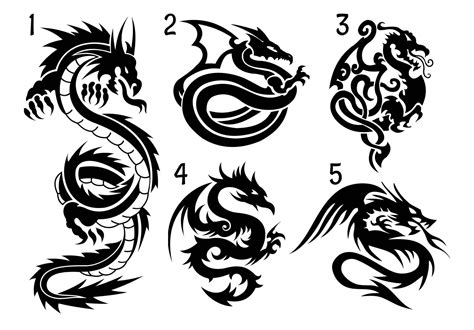 Dragon Wall Art Dragon Silhouette Prints Set Of 3 Etsy
