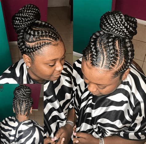 15 Glorious Examples Of Feed In Stitch Braids You May Want To Rock This