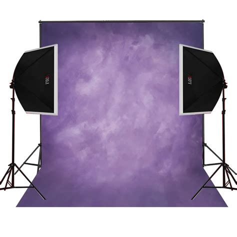 Cloudy Purple Chroma Key Backdrop Wedding Studio Photography Props For