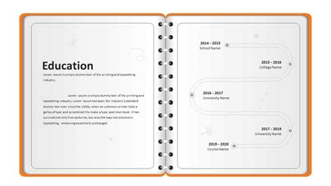Download 227 personal profile template free vectors. Personal Profile PowerPoint Template - Notebook | Slidebazaar