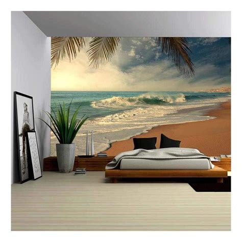Wall26 Tropical Beach Removable Wall Mural Self Adhesive Large