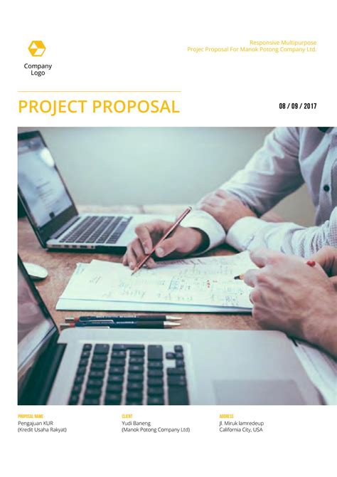 Project Proposal Template By Alhaytar Issuu